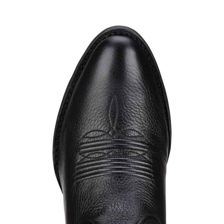 RJ66P2067 botte western à bout Heritage R Ariat chaussure cerf noir femmes