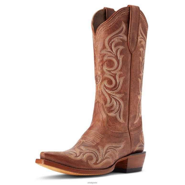 RJ66P2072 botte western Hazen Ariat chaussure tonneau de whisky femmes