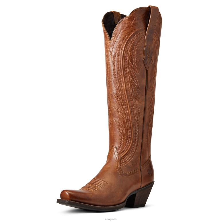 RJ66P2073 botte western abilene Ariat chaussure bronzage léger femmes