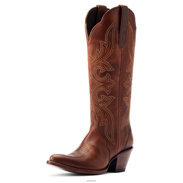 RJ66P2080 botte western belinda stretchfit Ariat chaussure marron chic femmes