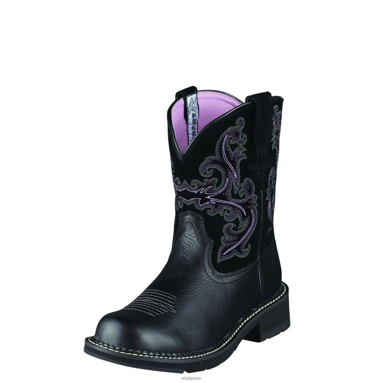 RJ66P2081 botte western fatbaby ii Ariat chaussure cerf noir femmes