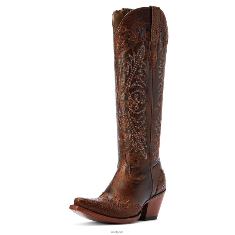 RJ66P2084 botte western geneva stretchfit Ariat chaussure seigle femmes