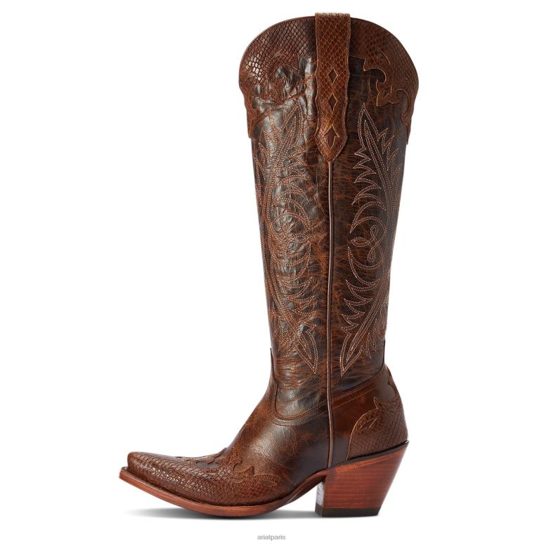 RJ66P2084 botte western geneva stretchfit Ariat chaussure seigle femmes
