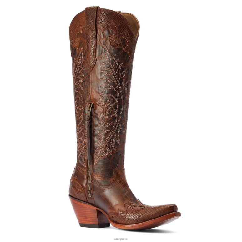 RJ66P2084 botte western geneva stretchfit Ariat chaussure seigle femmes