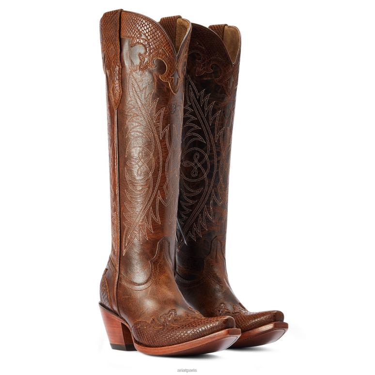 RJ66P2084 botte western geneva stretchfit Ariat chaussure seigle femmes