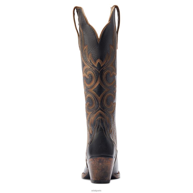 RJ66P2085 botte western belinda stretchfit Ariat chaussure bédouin noir femmes