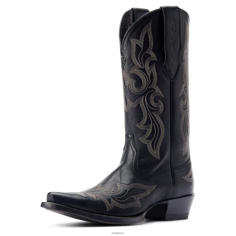 RJ66P2091 botte western jennings stretchfit Ariat chaussure cerf noir femmes