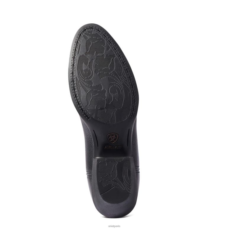 RJ66P2094 botte western stretch à bout Heritage R Ariat chaussure cerf noir femmes