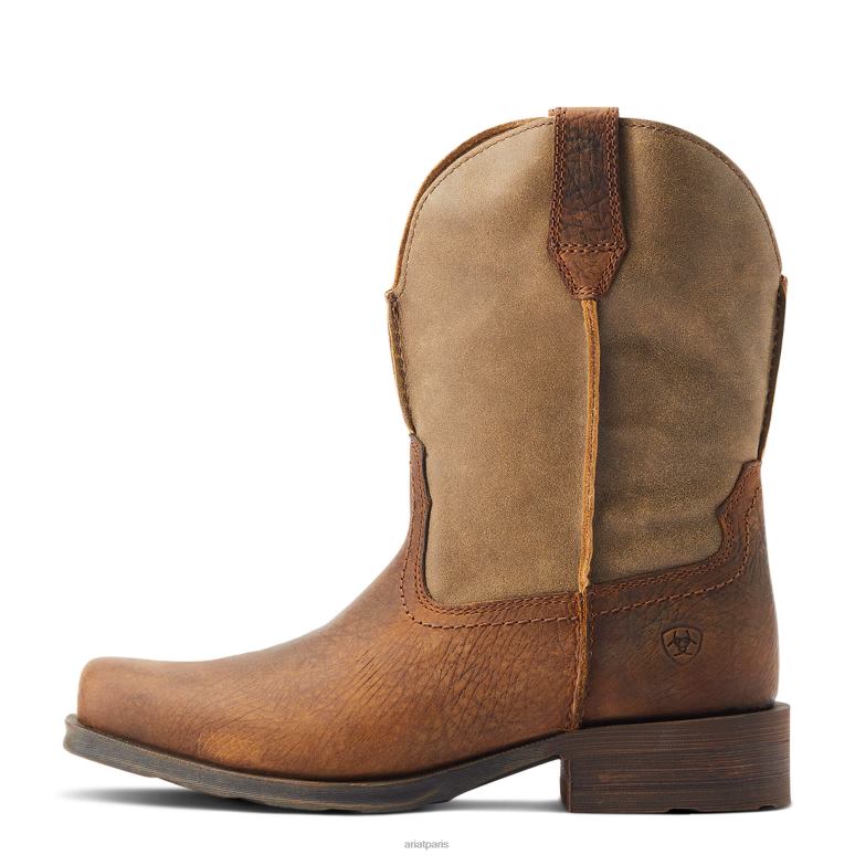 RJ66P2100 botte western randonneur Ariat chaussure bombardier marron femmes