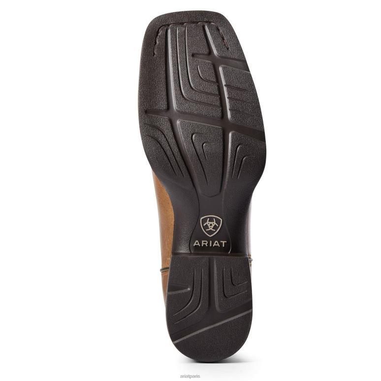 RJ66P2111 botte occidentale de conduite de bétail Ariat chaussure brun poussiéreux femmes