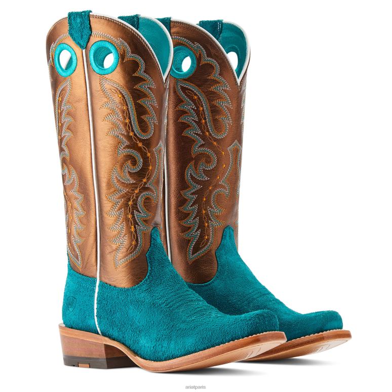 RJ66P2115 botte western futurity boon Ariat chaussure ébauche turque ancienne femmes