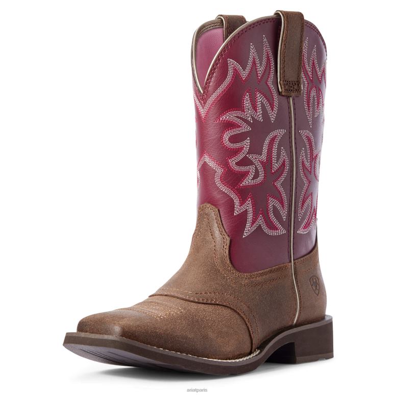 RJ66P2116 botte western Delilah Ariat chaussure Java femmes