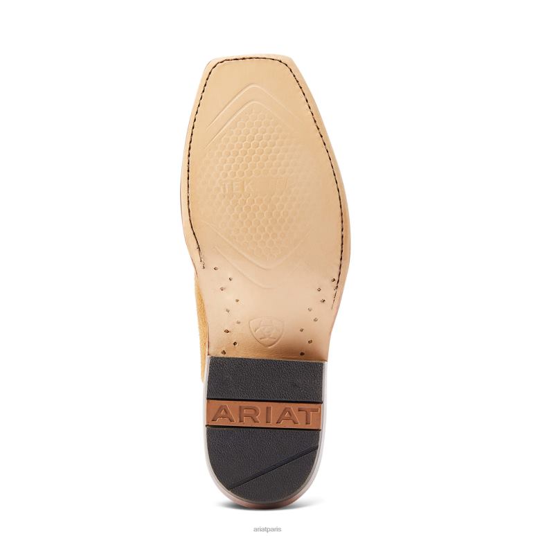 RJ66P2129 botte western futurity boon Ariat chaussure ébauche en peau de daim femmes