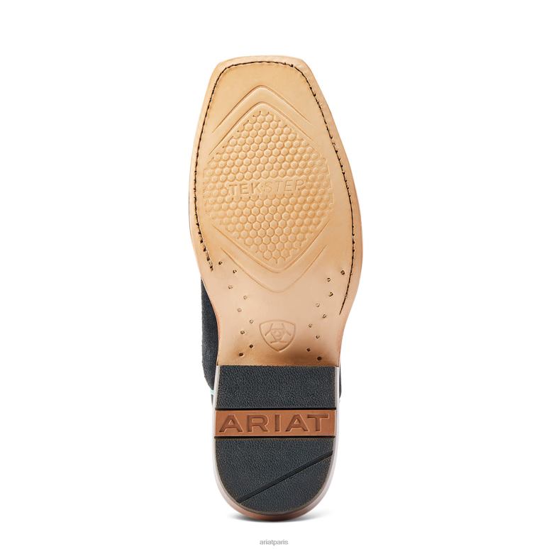 RJ66P2138 botte western futurity boon Ariat chaussure ébauche noire femmes