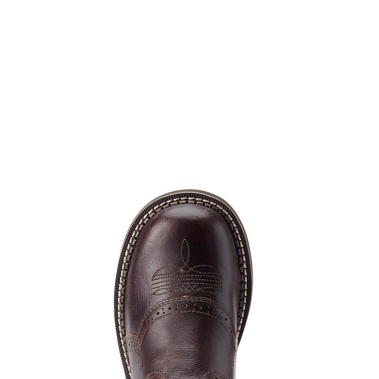 RJ66P2143 fatbaby patrimoine farrah botte western Ariat chaussure Pépite de chocolat femmes