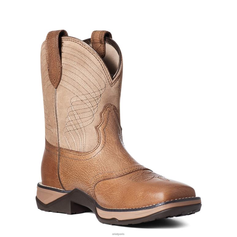 RJ66P2147 botte western shortie hymne Ariat chaussure chalet femmes