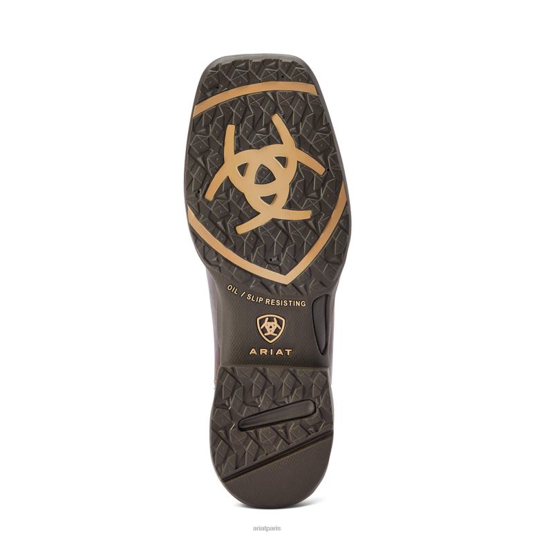 RJ66P2148 botte western de la savane hymne Ariat chaussure argile riche femmes