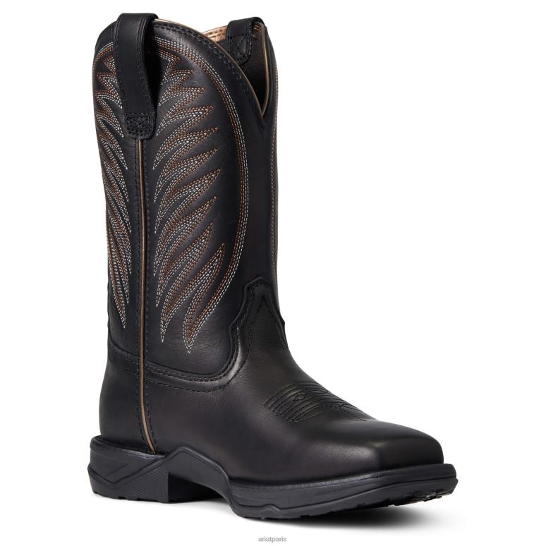RJ66P2154 Anthem 2.0 botte western Ariat chaussure limousine noire femmes