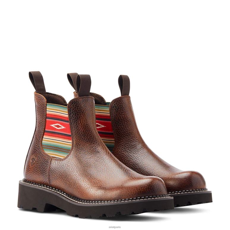 RJ66P2160 botte western fatbaby twin gore Ariat chaussure bouilloire en cuivre femmes