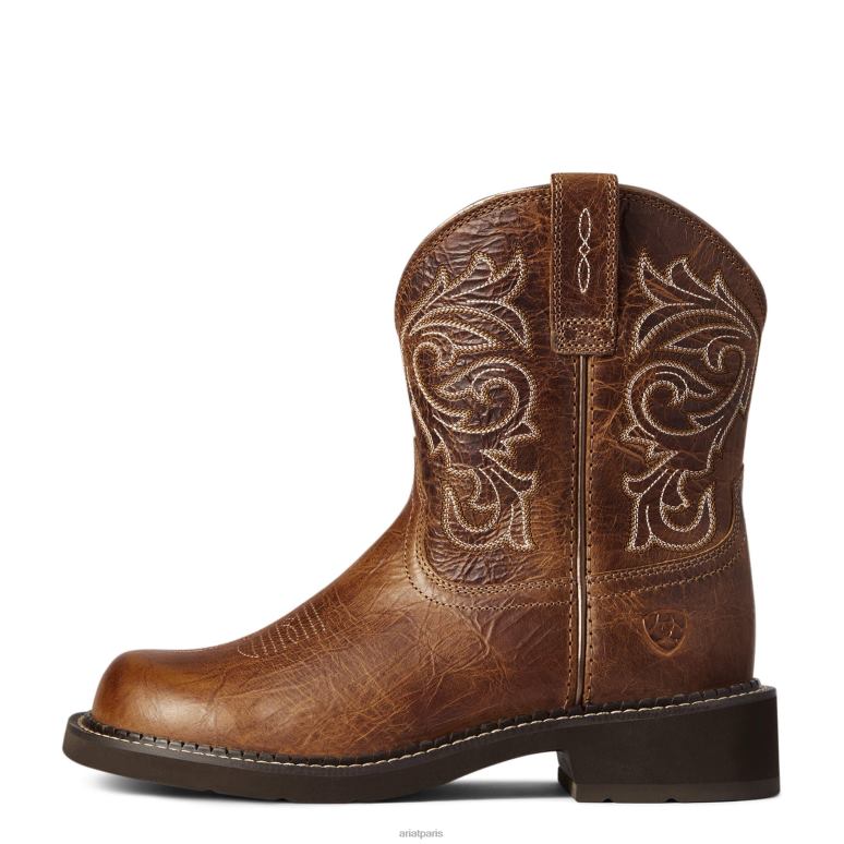 RJ66P2162 botte western fatbaby Heritage Mazy Ariat chaussure chalet craquelé femmes