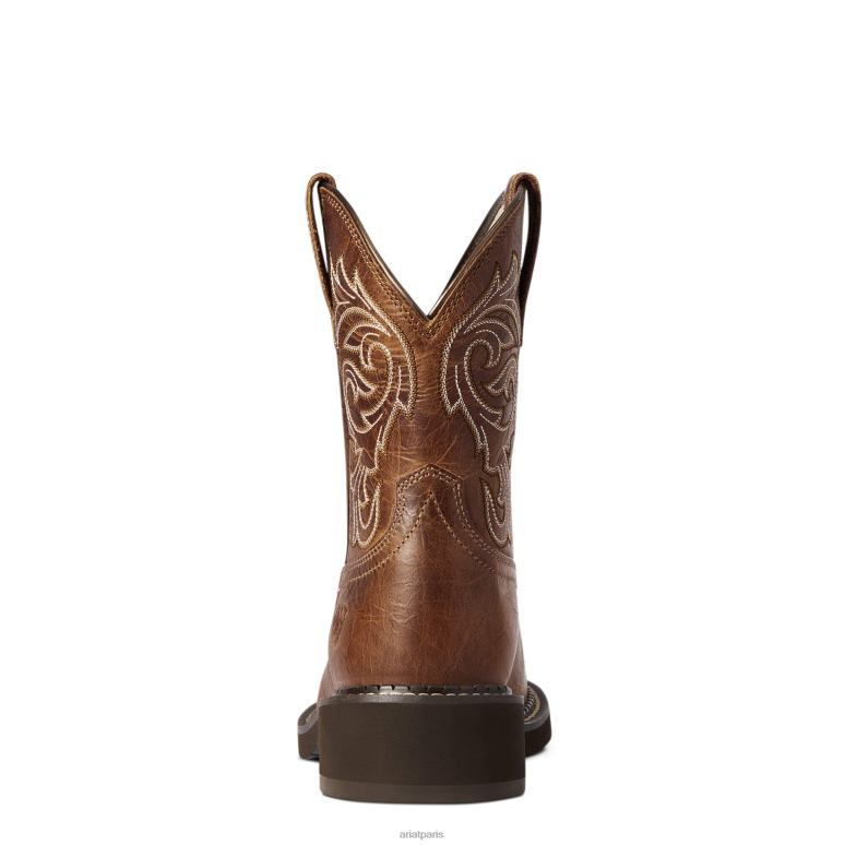RJ66P2162 botte western fatbaby Heritage Mazy Ariat chaussure chalet craquelé femmes