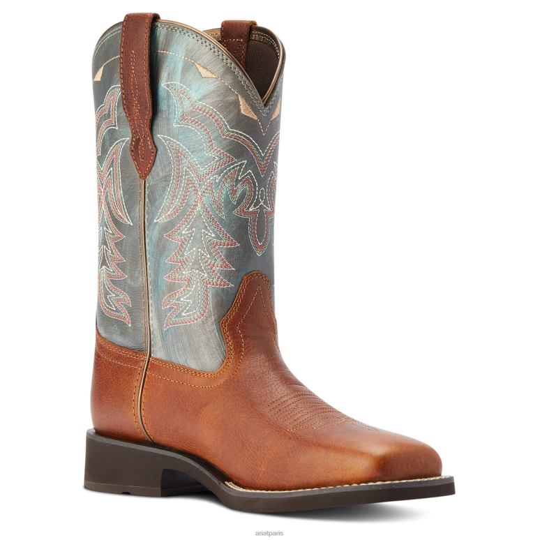 RJ66P2164 botte western Delilah Ariat chaussure cidre épicé femmes