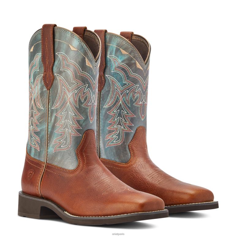 RJ66P2164 botte western Delilah Ariat chaussure cidre épicé femmes