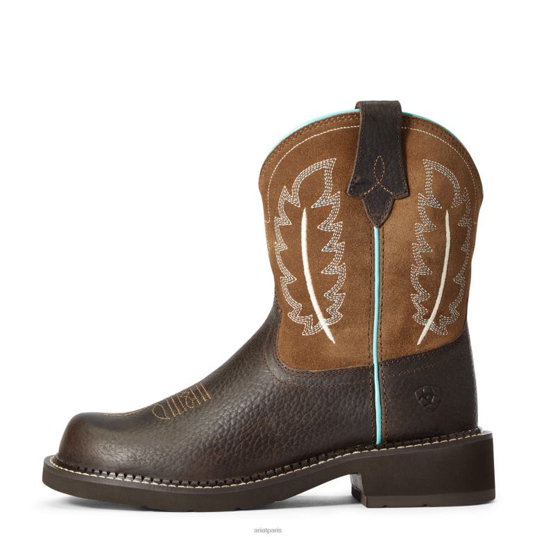 RJ66P2175 botte western Fatbaby Heritage Feather II Ariat chaussure chalet femmes
