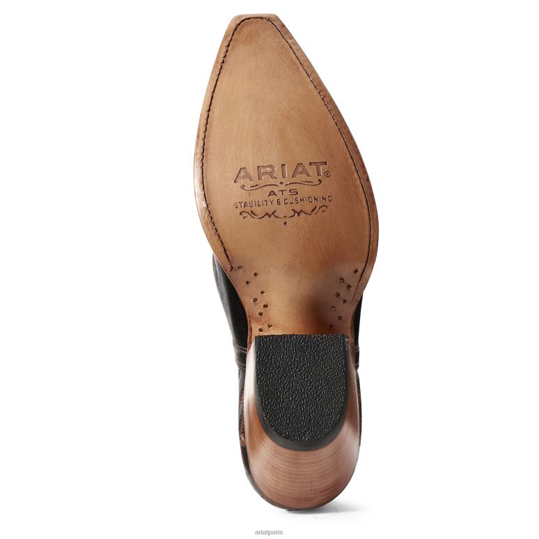 RJ66P2194 botte western dixon Ariat chaussure brooklyn noir femmes