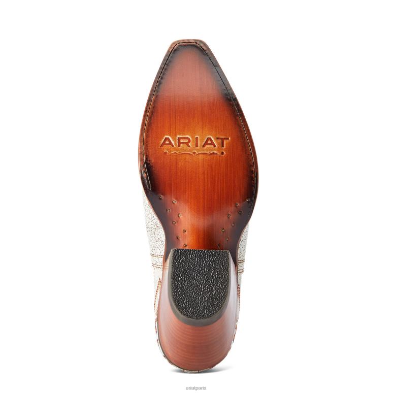 RJ66P2197 botte western dixon Ariat chaussure lumière brillante femmes