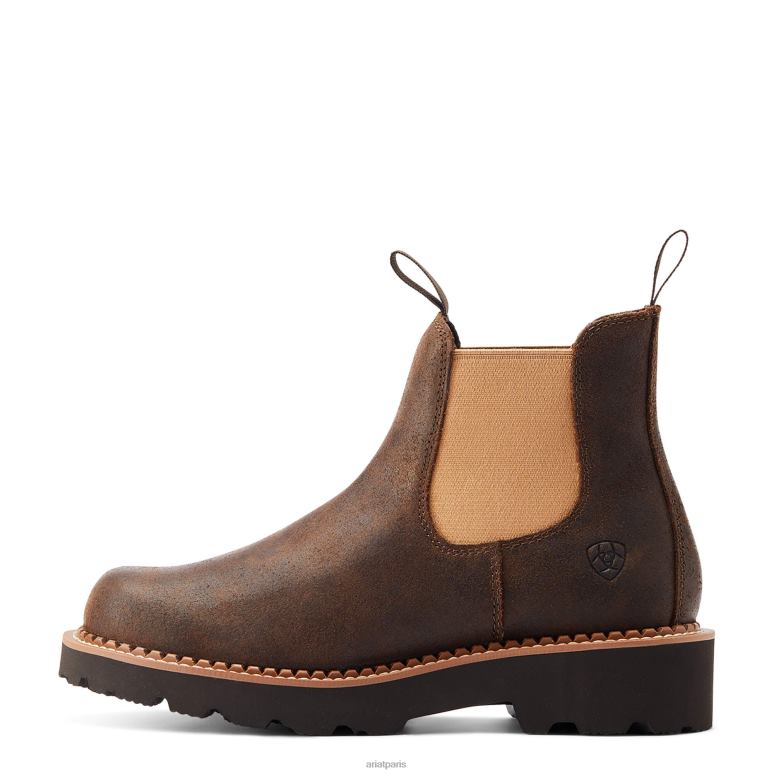 RJ66P2216 botte western fatbaby twin gore Ariat chaussure caryer usé femmes