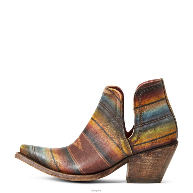 RJ66P2218 botte western dixon Ariat chaussure couverture de selle femmes