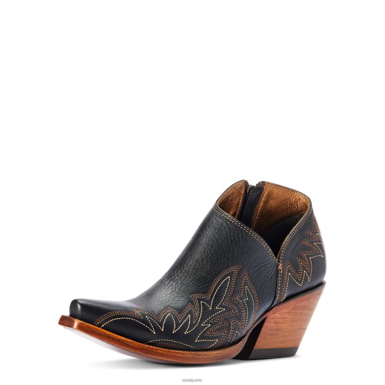RJ66P2227 botte western Jolene Ariat chaussure en espèces noir femmes