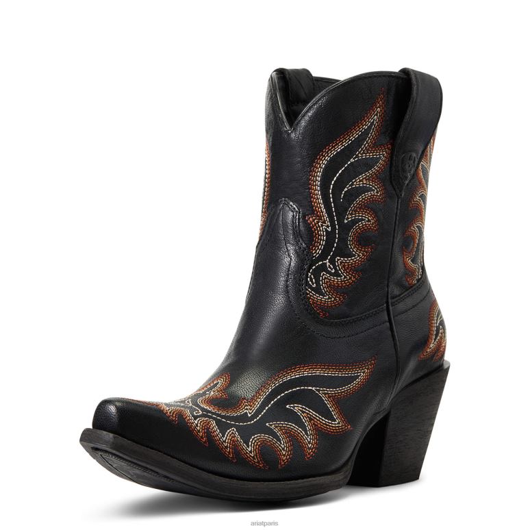 RJ66P2235 botte western Chandler Ariat chaussure noir luxueux femmes