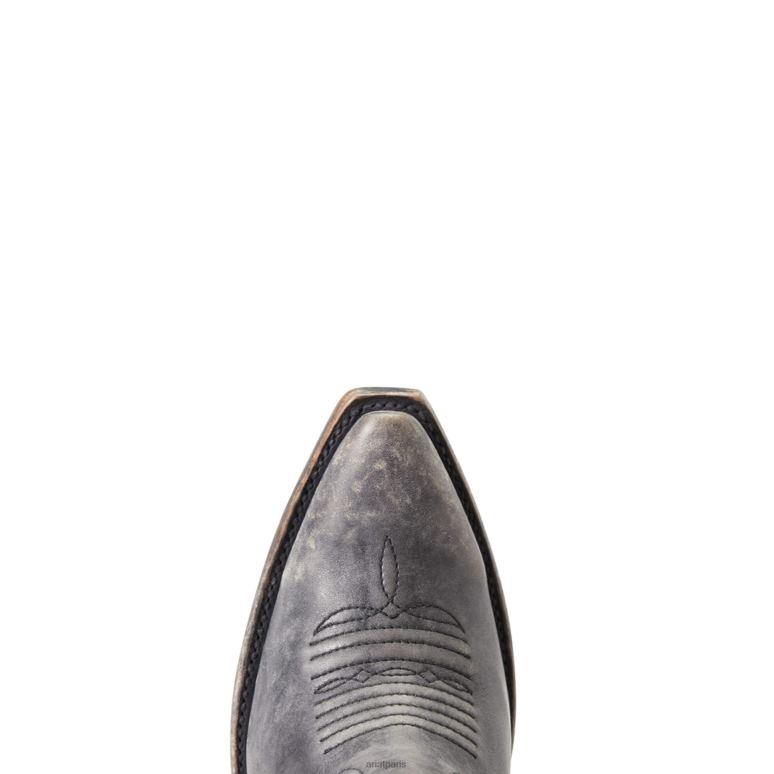 RJ66P2236 botte western noisette Ariat chaussure noir naturellement vieilli femmes