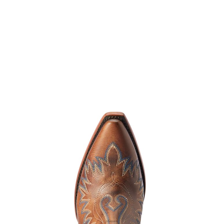 RJ66P2261 botte western dixon chimayo Ariat chaussure bronzage ardent femmes