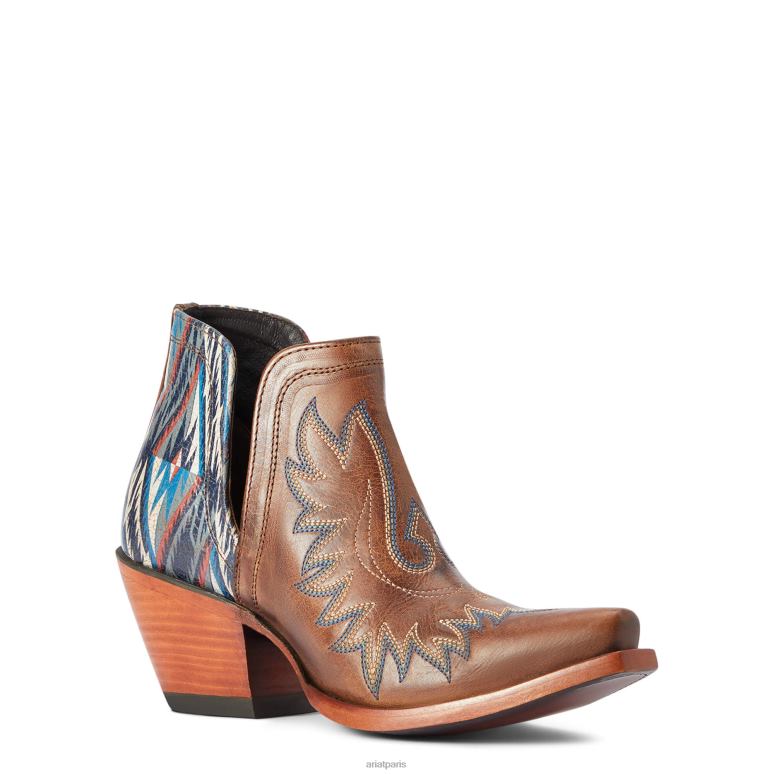 RJ66P2261 botte western dixon chimayo Ariat chaussure bronzage ardent femmes