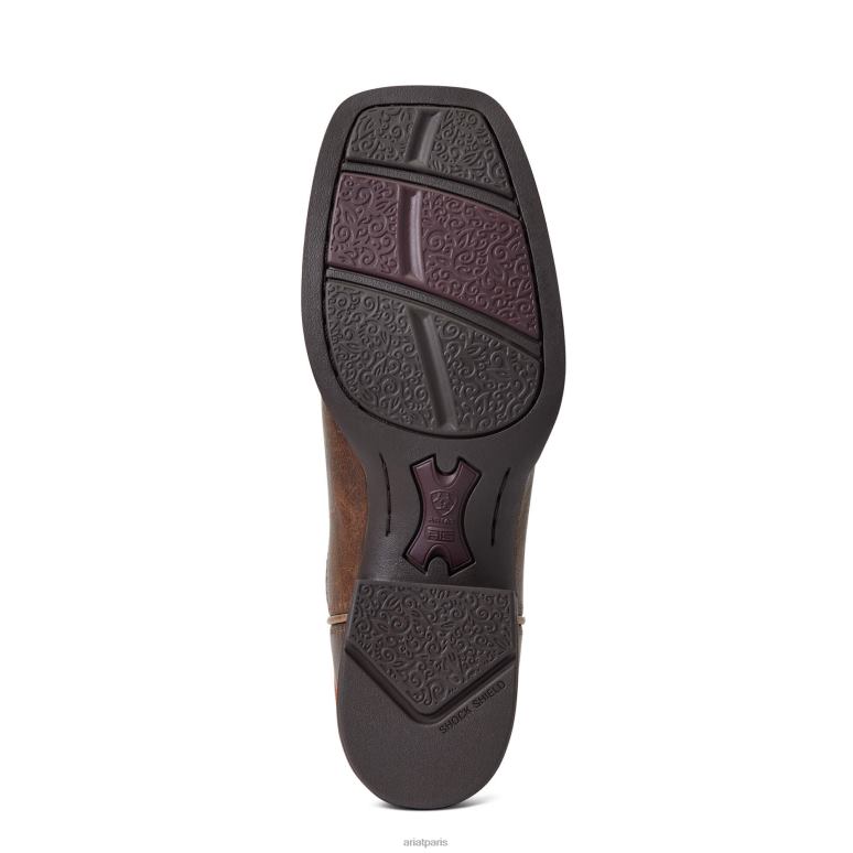 RJ66P2266 botte western en direction ouest Ariat chaussure martre femmes