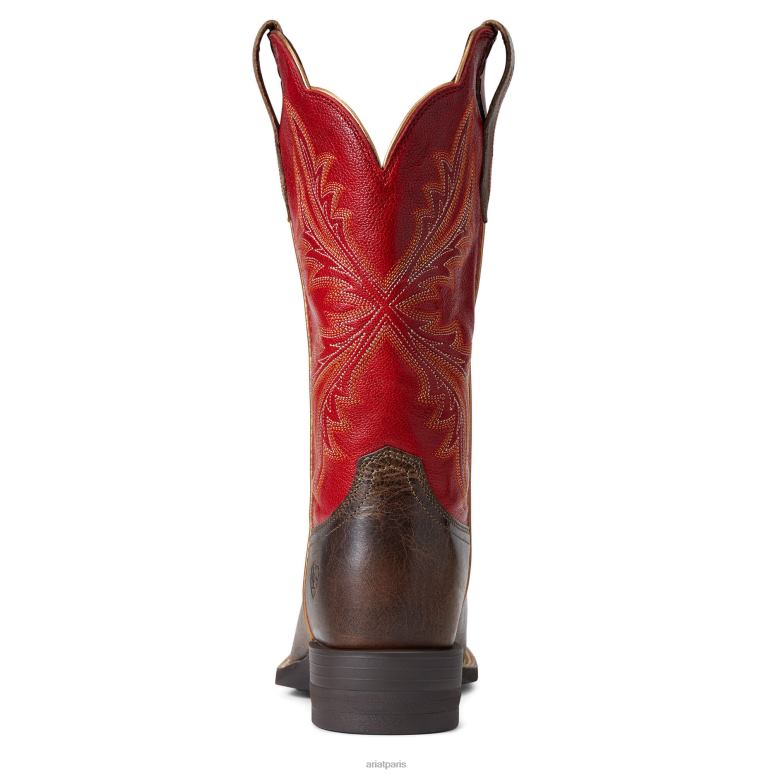 RJ66P2266 botte western en direction ouest Ariat chaussure martre femmes