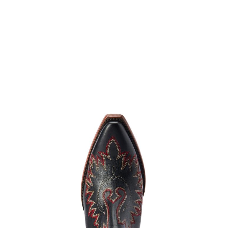 RJ66P2274 botte western dixon chimayo Ariat chaussure en espèces noir femmes