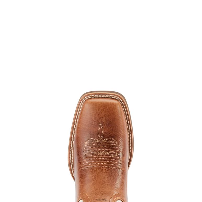 RJ66P2277 botte western pinto venttek 360 degrés Ariat chaussure bronzage foncé femmes
