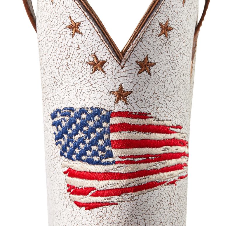 RJ66P2279 botte western circuit patriote Ariat chaussure en selle femmes