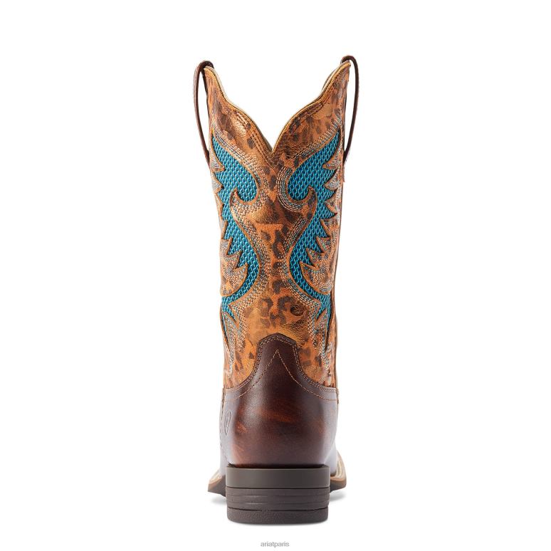 RJ66P2280 botte western pinto venttek 360 degrés Ariat chaussure brun du Yukon femmes