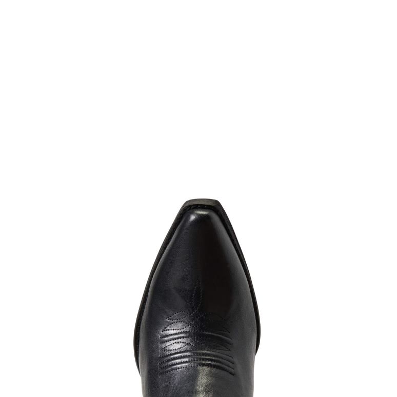 RJ66P2286 botte western Carmelita Ariat chaussure tout noir femmes