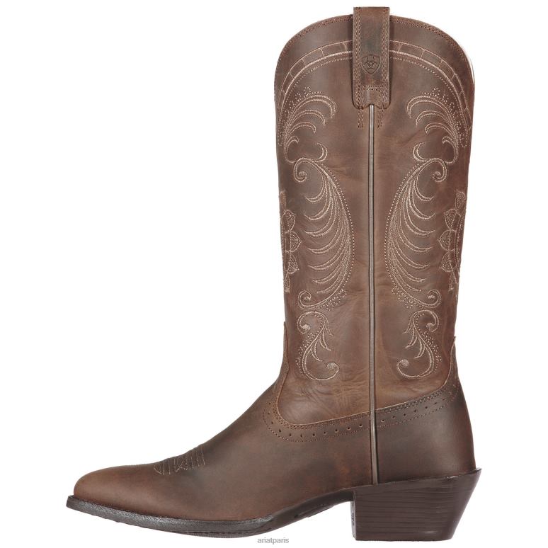 RJ66P2351 botte western magnolia Ariat chaussure marron vieilli femmes