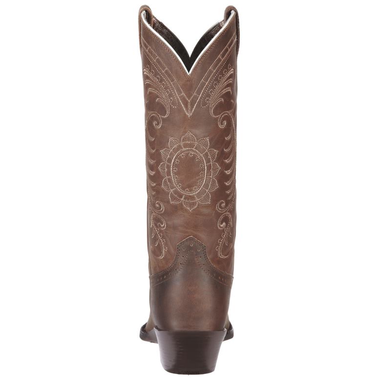 RJ66P2351 botte western magnolia Ariat chaussure marron vieilli femmes
