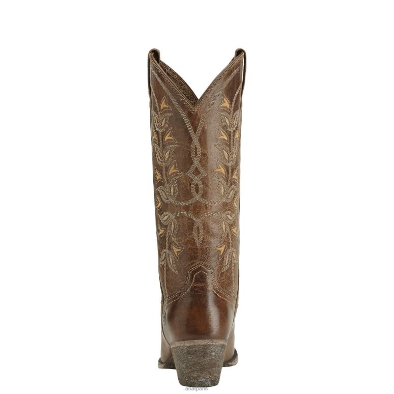 RJ66P2356 botte western de houx du désert Ariat chaussure perle femmes