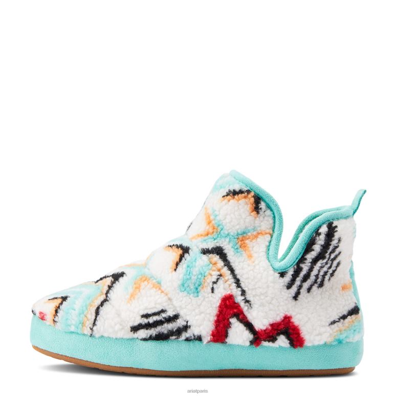 RJ66P2482 chausson bottillon Ariat chaussure impression floue du sud-ouest femmes