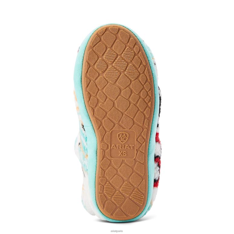 RJ66P2482 chausson bottillon Ariat chaussure impression floue du sud-ouest femmes