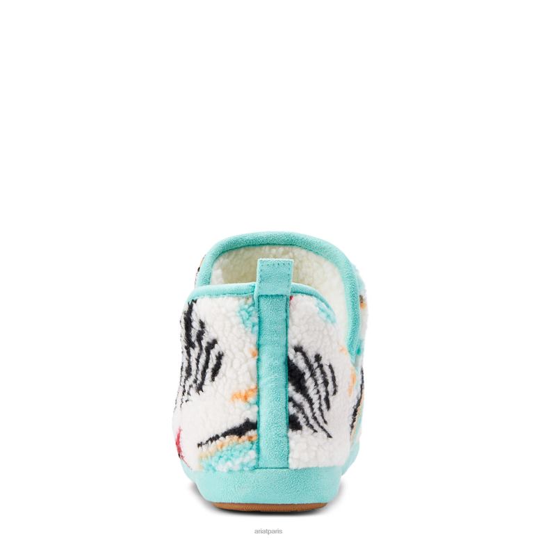 RJ66P2482 chausson bottillon Ariat chaussure impression floue du sud-ouest femmes